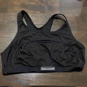Shock Absorber Women's Black Sports Bra 36B EUC